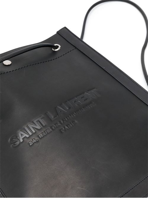 Shoulder bag with logo SAINT LAURENT | 710272BWROE1000